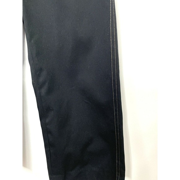 Vince Women’s Casual Cropped Flare Pants Size 6 High Rise Wide Leg Black - Picture 2 of 9